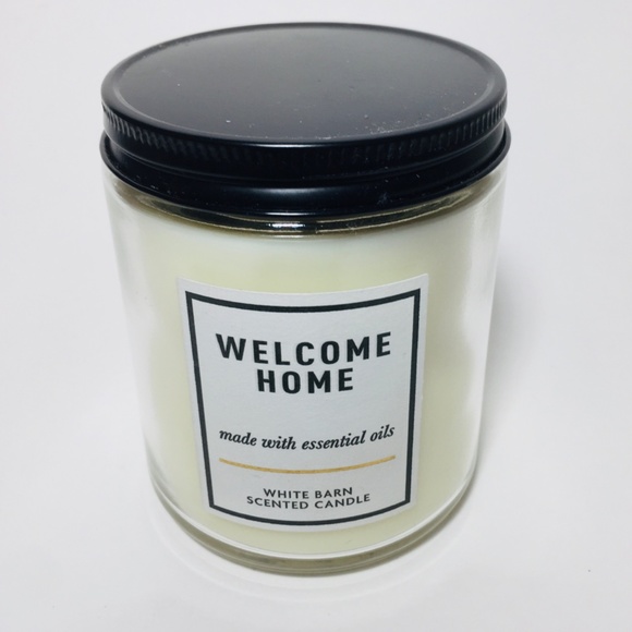 WELCOME HOME Single Wick Candle - Picture 1 of 3